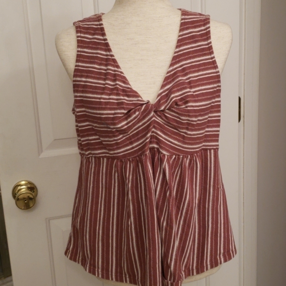 LUCKY brand stripe tank size large